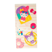 Khăn Đi Biển In Hình